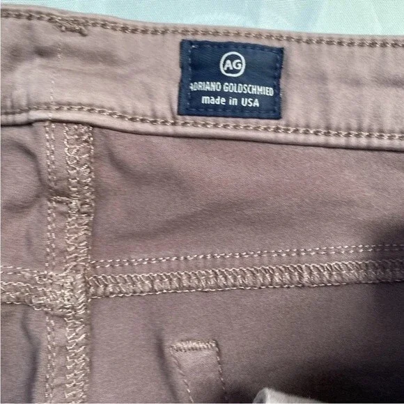 AG Adriano Goldschmied The Stilt  Cigarette Leg Skinny Pants Dusty Purple - Picture 6 of 16